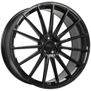 720 Form – FF12 – Black – 20″x9″ 25mm – All weather Wheels – FF122003